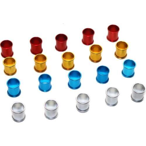 400 pcs Pigeon foot ring Letter pigeon supplies Bird token ring Aluminum ring 4 colors Aluminum ring color identification