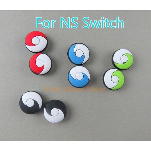 500pcs/lot Replacement Silicone Analog Thumb Stick Grips Caps for Nintendo Switch NS JoyCon Controller Sticks Skin Joy Con Cap