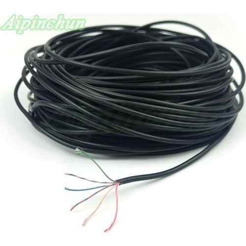 Aipinchun 5 Meters/lot DIY Replacement Earphone Cable Wire Cord Repair for Bluetooth-Compatible Headphone 5/6/7/8/9/10 Cores