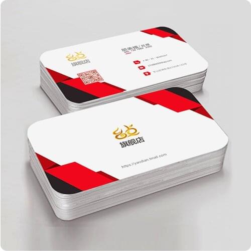 Craft Design Round Corner Business Card Customizing Business Cards визитки