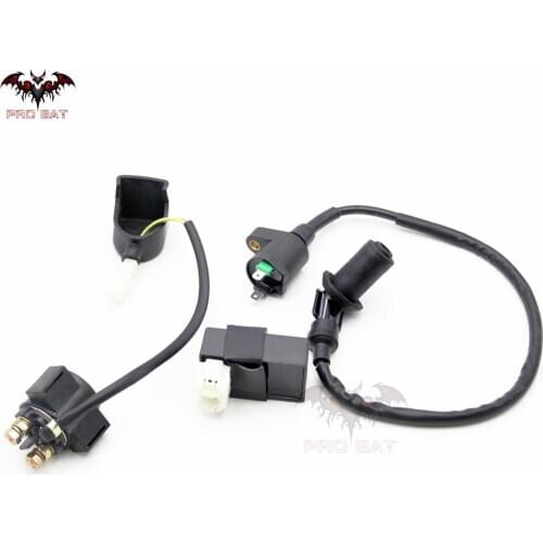 GY6 50CC 110CC 125CC 150CC CDI BOX IGNITION COIL STARTER RELAY CHINESE SCOOTER ATV DIRT BIKE new PRO BAT