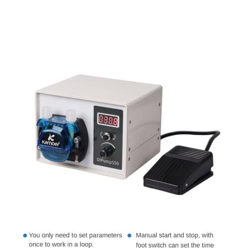 Intelligent mini pump, small food grade circulating self-absorbent large flow pump, automatic Peristaltic pump, 220v DC pump