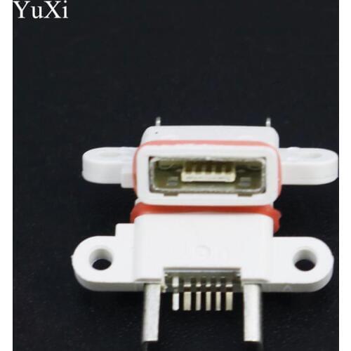 YuXi Mini micro USB connector jack socket charging port Replacement repair Parts 5pin for Xiaomi M4 Mi4 Mi 4 phone