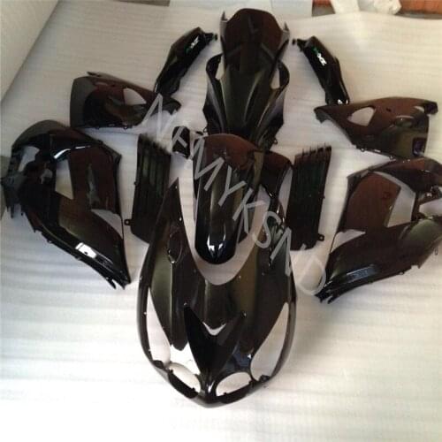 New Injection mold Fairing kits for Kawasaki ZX14R 2006 2007 2008-2011 ZX 14R 06-11 black motorcycle fairing