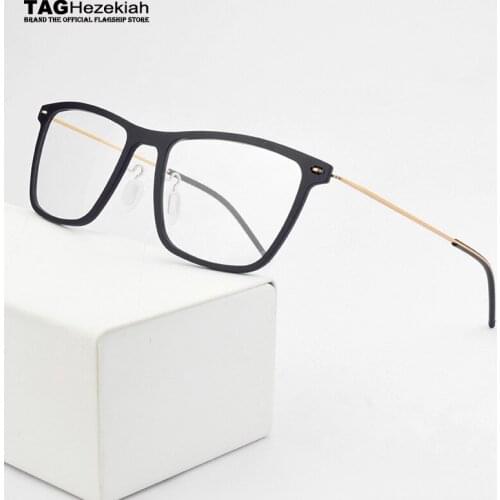2021 computer optical glasses frame women myopia prescription vintage Brand eye glasses frames for men eyeglasses spectacle 6537