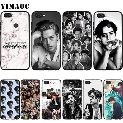 YIMAOC Cole Sprouse Silicone Case for Huawei Honor 6a 7a 7c 7x 8 9 10 Lite Pro Y6 Prime 2018 2017