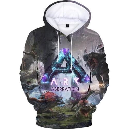 ARK Genesis Season Pass Hoodies Children Hoodies Men/women Cool O-neck Oversize Sweatshirts Anime Kids Clothes Cartoon Pullover