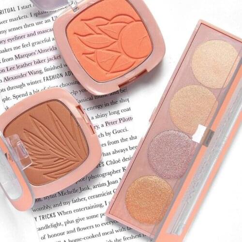 TT Loreal Coconut Highlight Low-Key Matte/Peach Vitality Blush/Repair Shadow Outline