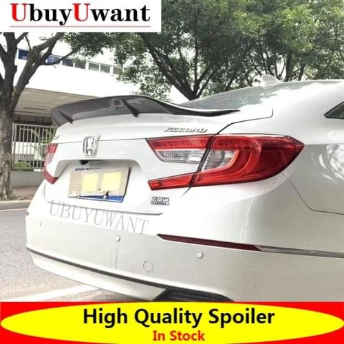 Fit For Honda Accord Ten Generations 2018+ ABS / Carbon Fiber Exterior Rear Spoiler Tail Trunk Boot Wing Decoration Car Styling