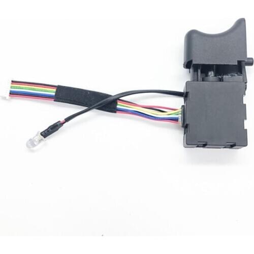 1PC Brushless Electric Wrench Speed-control Switch Electric Power Tool Universal 2106 169 Switch 8 wires