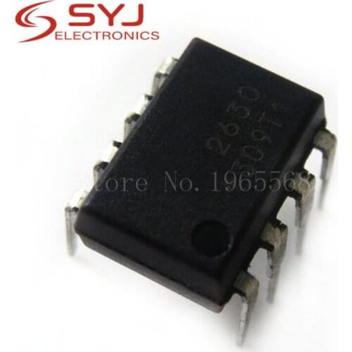 10pcs/lot HCPL2630 F2630 2630 DIP-8 In Stock