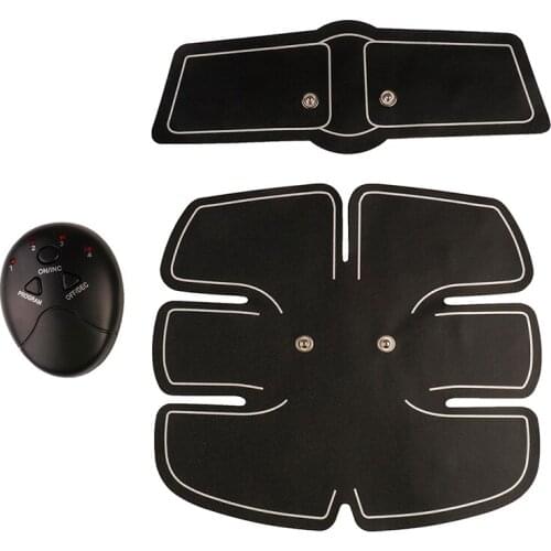 6 PACK EMS Smart Muscle Stimulator Abdominal Trainer Pad Hip Slimming Massager Unisex Body Abdominal