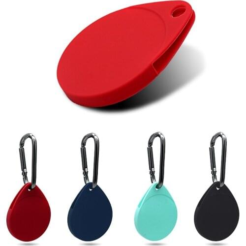 7 Colors Silicone Protective Cover For Apple Airtags Wireless Tracker Anti-lost Device Protector Shell With Hook