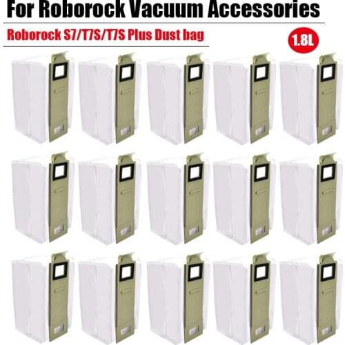 For Roborock S7/T7S PLUS accessories xiaomi main brush kit cleaning cloth dust bag replacement robot vacuum cleaner parts xiomi