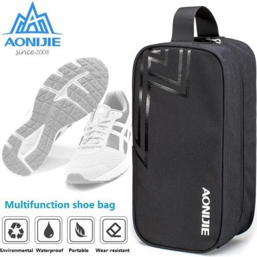 AONIJIE Portable Travel Shoes Bag Carrying Bags Space Saver Pack Waterproof Toiletry Bag Swimming Bag Outdoor Backpack 3 Colors