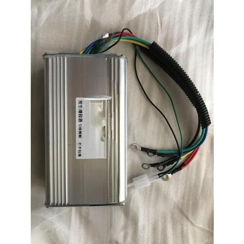 Free Shipping 48~72V Controller 9 mofset Gasoline Engine Electric tricycle four wheel car charging power generation