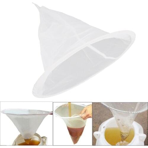 Honey Ultra-fine Funnel-shaped Honey Strainer Net Impurity Filter Cloth for Beekeeping Special Tools Garden Supplies Apiculture
