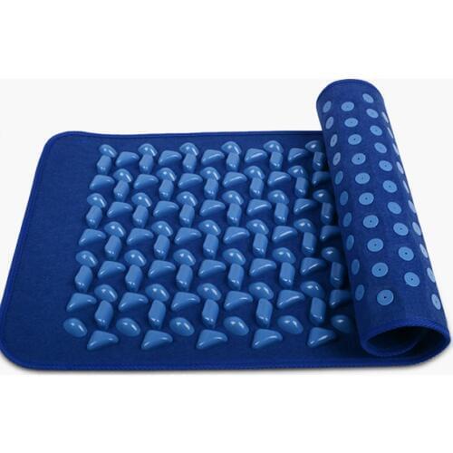 Yoga Acupuncture Mat Imitation Cobblestone Reflexology Walk Stone Foot Massager Cushion Foot Leg Pain Relieve Walk Massage Mat