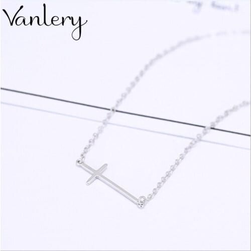 Fashion Long Cross Necklace Pendant For Women Choker Necklaces Holiday Beach Statement Boho Jewelry 2021