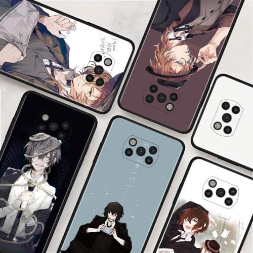 Bungou Stray Dogs Silicone Soft Pnone Case For Xiaomi Mi Poco X3 NFC Pocophone F1 M3 Pro 5G F3 Back Cover Fundas Shell