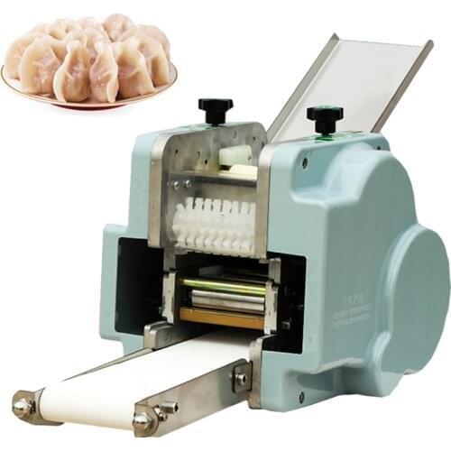 Small Round Square Gyoza Empanada Skin Making Dumpling Dough Wrapper Machine