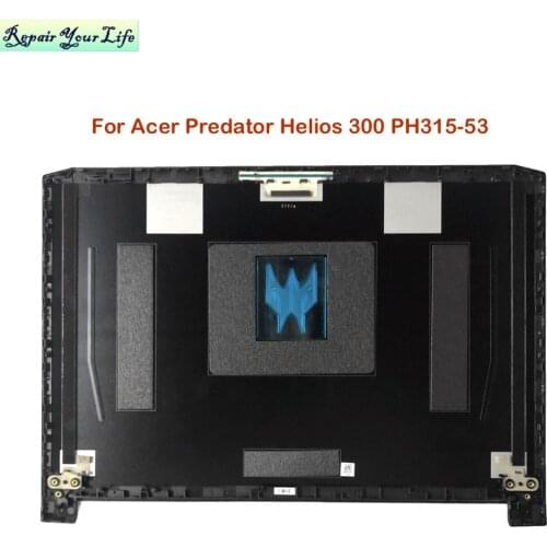 New LCD Back Cover Palmrest Top Case for Acer Predator Helios PH315-53 Laptop Frames Parts A C Part 60.Q7WN2.001 60.Q7XN2.003