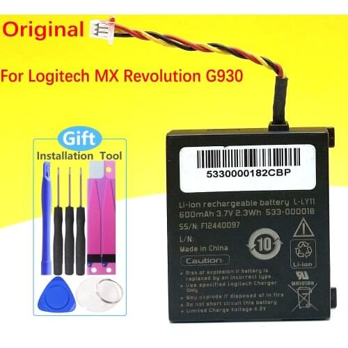 New Original 533-000018 F12440097 L-LY11 Battery For Logitech G930, Gaming Headset G930, Headset G930, MX Revolution