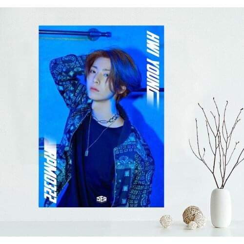 Custom KPOP SF9 Hwiyoung High Art Silk Canvas Poster Print Movie Picture Living Room Wall Home Decor 40x60cm,50x75cm,60x90cm