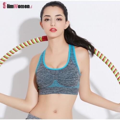 Gym Clothing Seamless Sports Bras for Women Quick Dry Bras Top Push Up Workout Tank Tops Running Bra Fitness Active Bralette Top