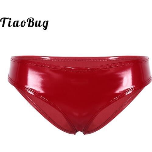 TiaoBug Womens Black Panties