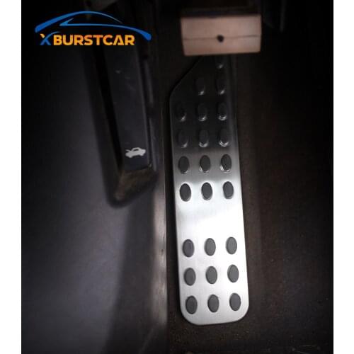 Xburstcar Auto for Opel Astra J H GTC 2009 - 2015 Car Pedals Parts Stainless Steel AT MT Gas Brake Pedal Pad Protection Cover