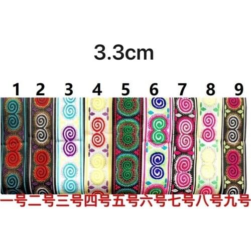 3.3cm ethnic style folk style nation style jacquard ribbon,jacquard webbing,garment ribbon,shoes ribbon,bag ribbon,QC0508J