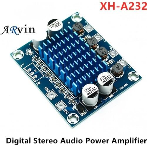 1PCS TPA3110 XH-A232 30W+30W 2.0 Channel Digital Stereo Audio Power Amplifier Board DC 8-26V 3A