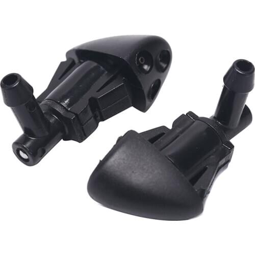 2Pcs 3-Hole for cars Spray Nozzles Car Windshield Washer Wiper Water Spray Nozzle Fit
