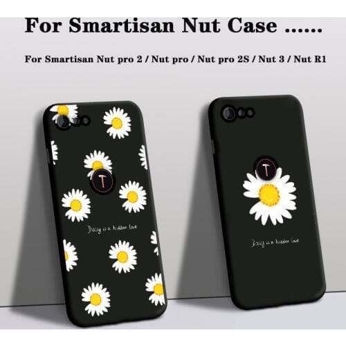 Phone Case For Smartisan Nut pro 2S Cover Silicone for nut pro 2 case for Smartisan nut 3 R1 Case Rose Flower back Cover fundas