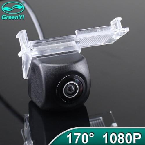 GreenYi 170° AHD 1080P Vehicle Rear View Camera for Peugeot 301 308 405 508 C4 C5 3008 307 Hatchback Citroen E-Elysee C-Quatre