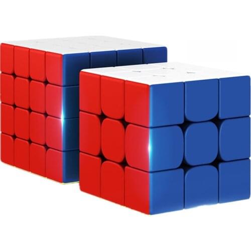 Moyu 2020 RS3M 3X3X3 Magnetic Magic Cube RS4M 4X4X4 Professional Speed Cube Adult Puzzle Antistress rs3m Cubes For Kids