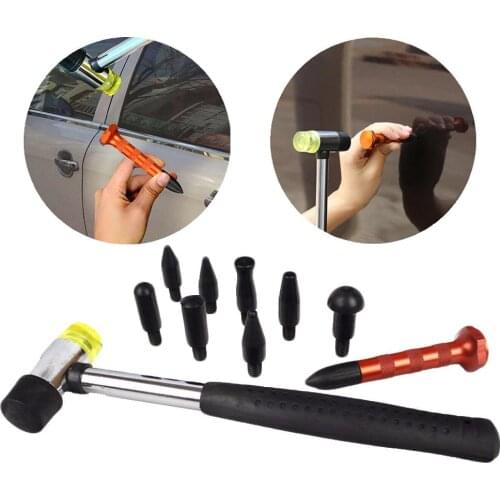 50% HOT SALES!!!Car Vehicle Body PDR Paintless Hail Dent Repair Hammer Pen Removal Tools Kit