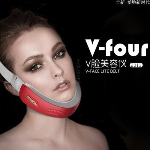 New EMS vibration face slimming device lift tensioning slimming device color light beauty device V face slimming device