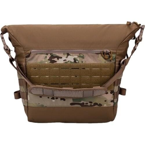 Popular Cheap Military Nylon Crossbody Small Fashion Custom Mens Handbag Lasert Cut Molle Shoulder Bag Waterproof Military Bag