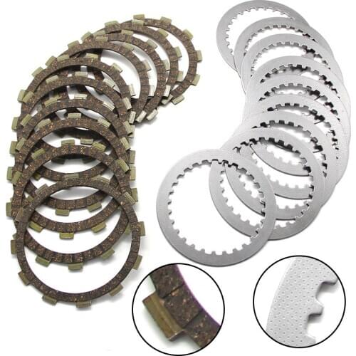 Steel Plate Disc Clutch Friction Plates For Suzuki GV1200GL F/F2 Madura OEM:21451-05A00 21442-37401 21441-37400 Motorcycle parts