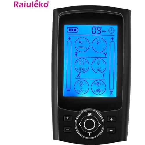 Muscle Stimulator Body Massage Healthy Care EMS Electric Tens Massager Acupuncture Digital Therapy Machine Electrostimulator