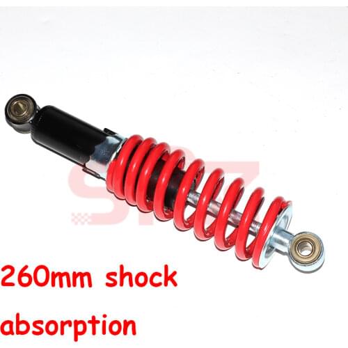 260mm motorcycle air shock absorber rear suspension for motorcycle scooter ATV rear shock absorber