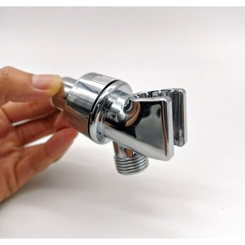 3Way Shunt Shower Head Diverter Separator Valve Bathroom Sprayer Holder Stand Adapter 360 Degree Rotary Rack Bathroom Accessorie