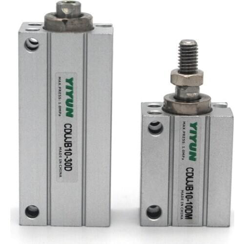 CDUJB10-4D/6D/8D/10D/15D/20D/25D/30D YIYUN brand Air tools Mini Cylinder Perform pneumatic componentsCDUJB series