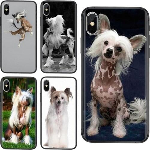 Mobile Pouch Cover Shell Dog Of Breed Chinese Crested For Redmi Note 10 9 9S 9T 8 8T 7 6 5 5A 4 Pro Max 4G 5G Loving