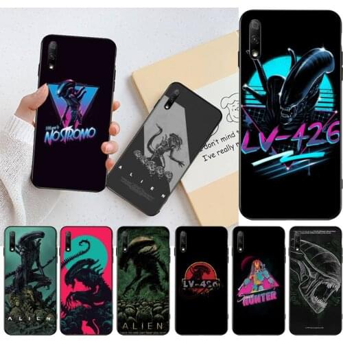 CUTEWANAN Movie Alien Xenomorph insect Phone Case for Huawei Honor 30 20 10 9 8 8x 8c v30 Lite view pro