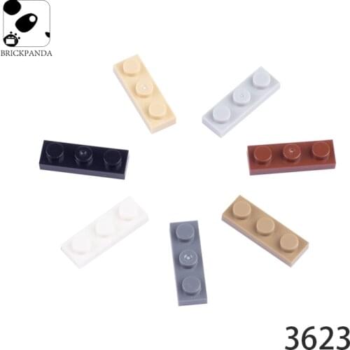 MOC City Building Blocks Parts Assembles Particles Compatible with 3623 Plate 1x3 DIY Brick Accessories Educational Toy for Kids