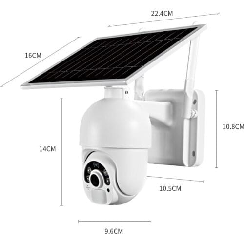 WiFi IP Camera Outdoor 3G 4G SIM Card Home Security Camera 1080P CCTV Camera Wireless PTZ Camera PIR Color Night Vision 30M