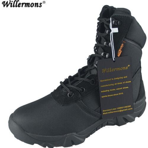 Summer Mens Outdoor Military Camouflage Combat High Boots Men Army Tactical Boots Botas Hombre Coturnos Masculino